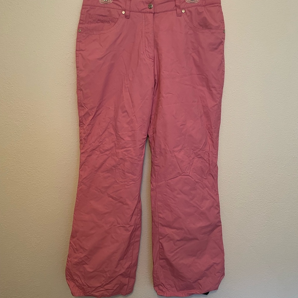 Vintage Fera Rose Pink Women’s Ski Pants Size 10R